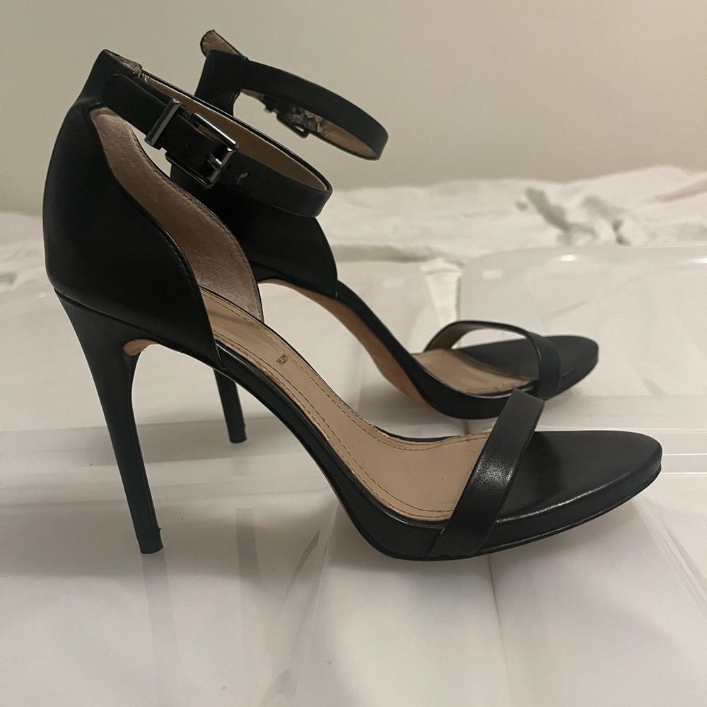 Black heels